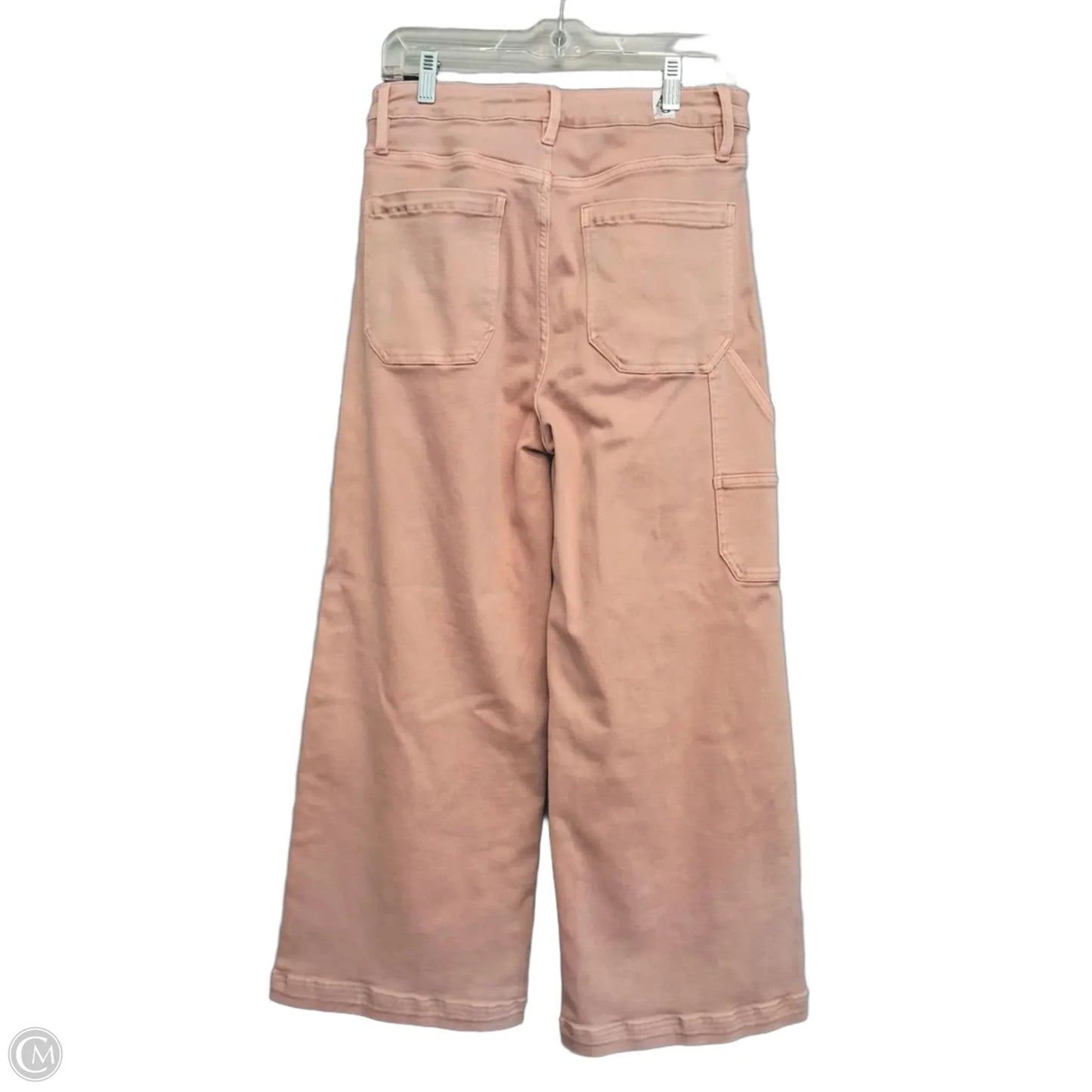 Jeans Wide Leg By Altard State In Pink Denim, Size: 8