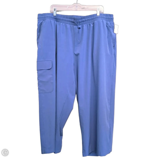 Athletic Capris By Talbots In Blue, Size: 3x