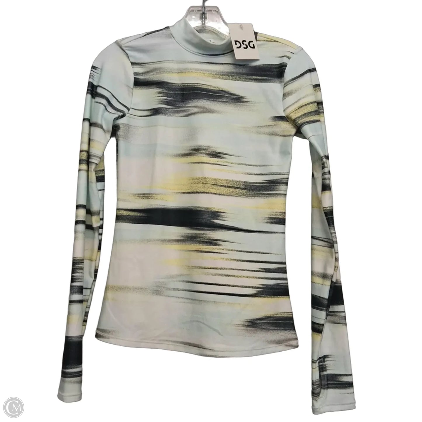 Athletic Top Long Sleeve Crewneck By Dsg Outerwear In Green, Size: Xs