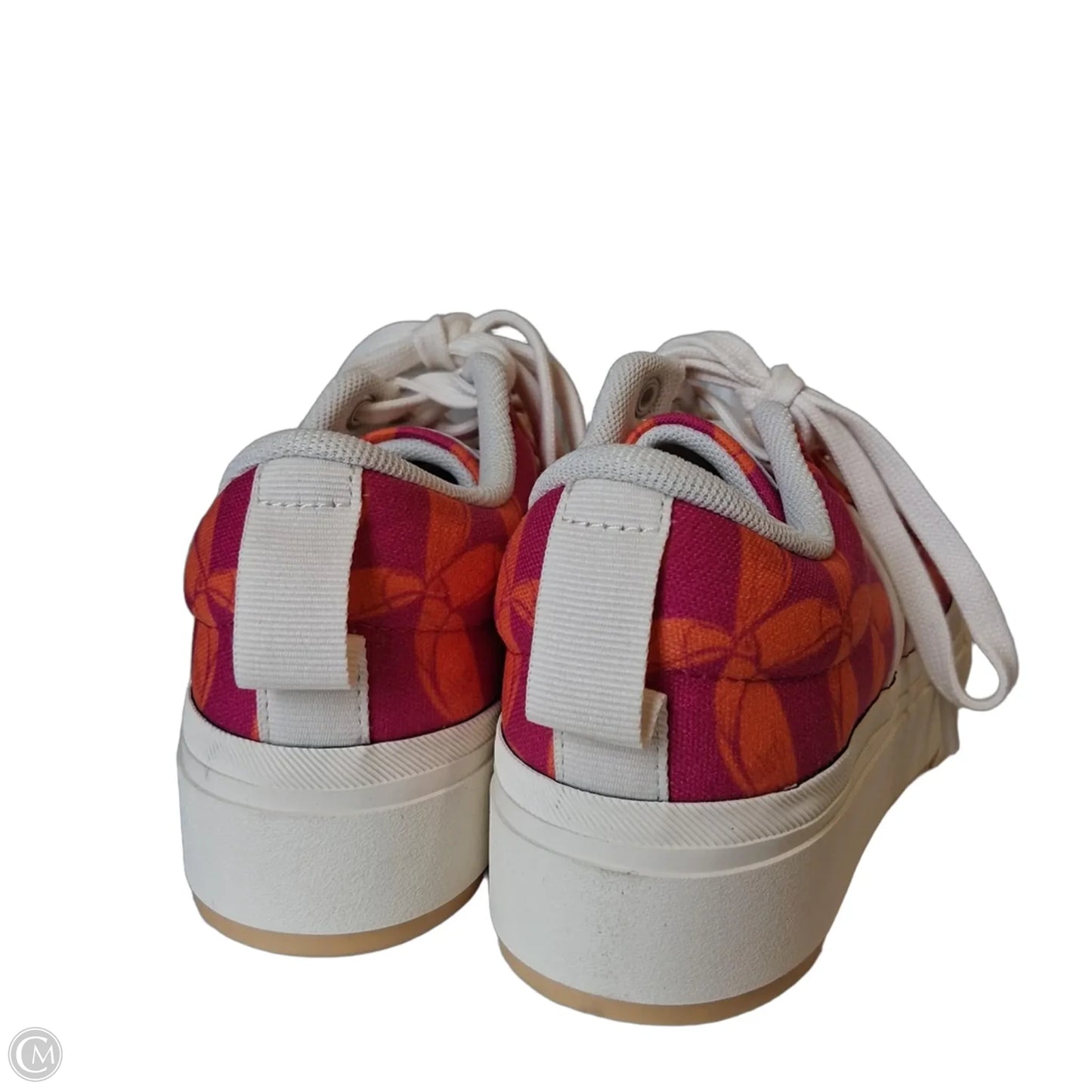 Shoes Sneakers By Adidas In Cream & Pink, Size: 5