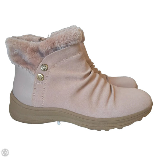 Boots Ankle Flats By Bare Traps In Taupe, Size: 8