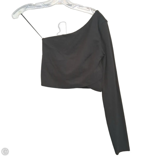 Athletic Top Long Sleeve Crewneck By Lululemon In Black, Size: S