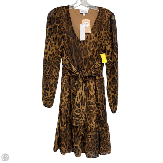 Dress Casual Midi By Gilli In Animal Print, Size: M