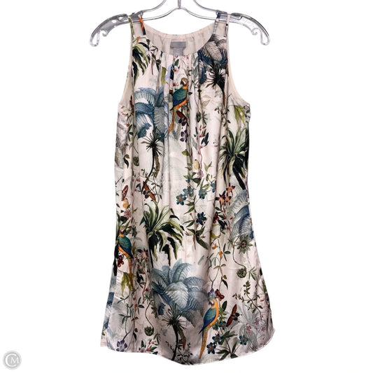 Dress Casual Short By H&m In Floral Print, Size: Xs