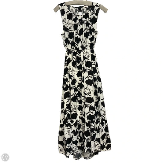 Dress Casual Maxi By Blu Pepper In Black & White, Size: M