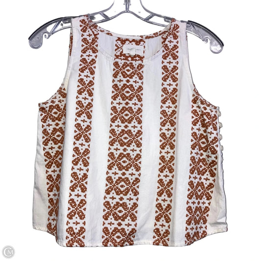 Top Sleeveless By Lou And Grey In White, Size: Xs