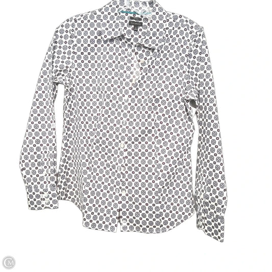 Top Long Sleeve By Talbots In Multi-colored, Size: M