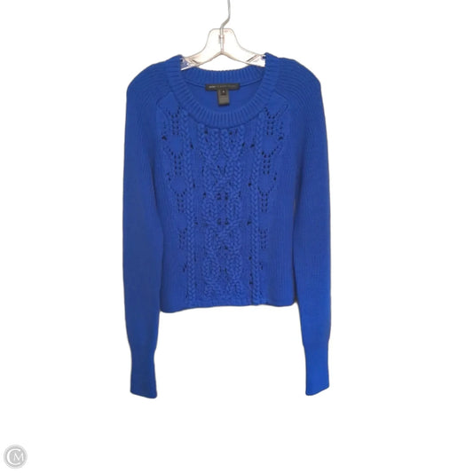 Sweater Cardigan Designer By Marc By Marc Jacobs In Blue, Size: M