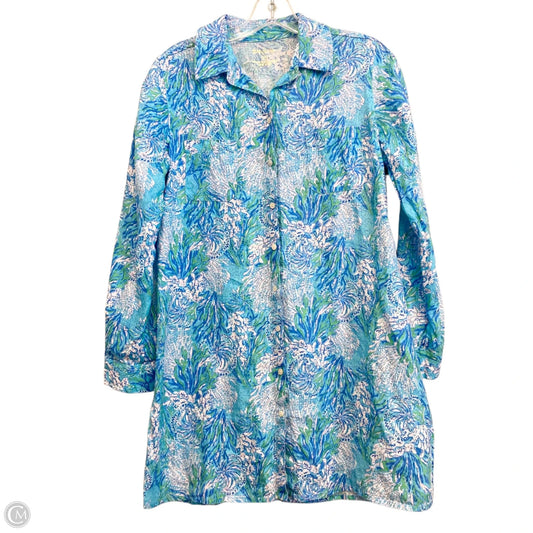 Tunic Designer By Lilly Pulitzer In Multi-colored, Size: Xs
