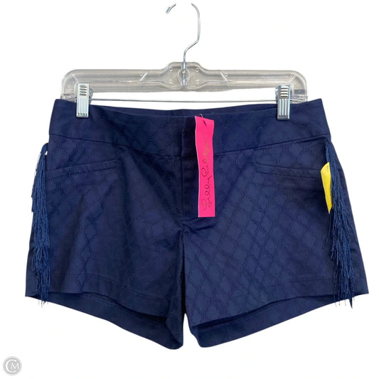 Shorts Designer By Lilly Pulitzer In Navy, Size: 4
