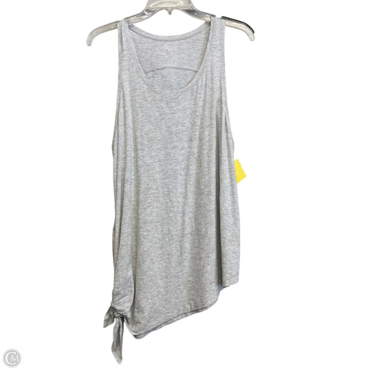 Athletic Tank Top By Lululemon In Grey, Size: L