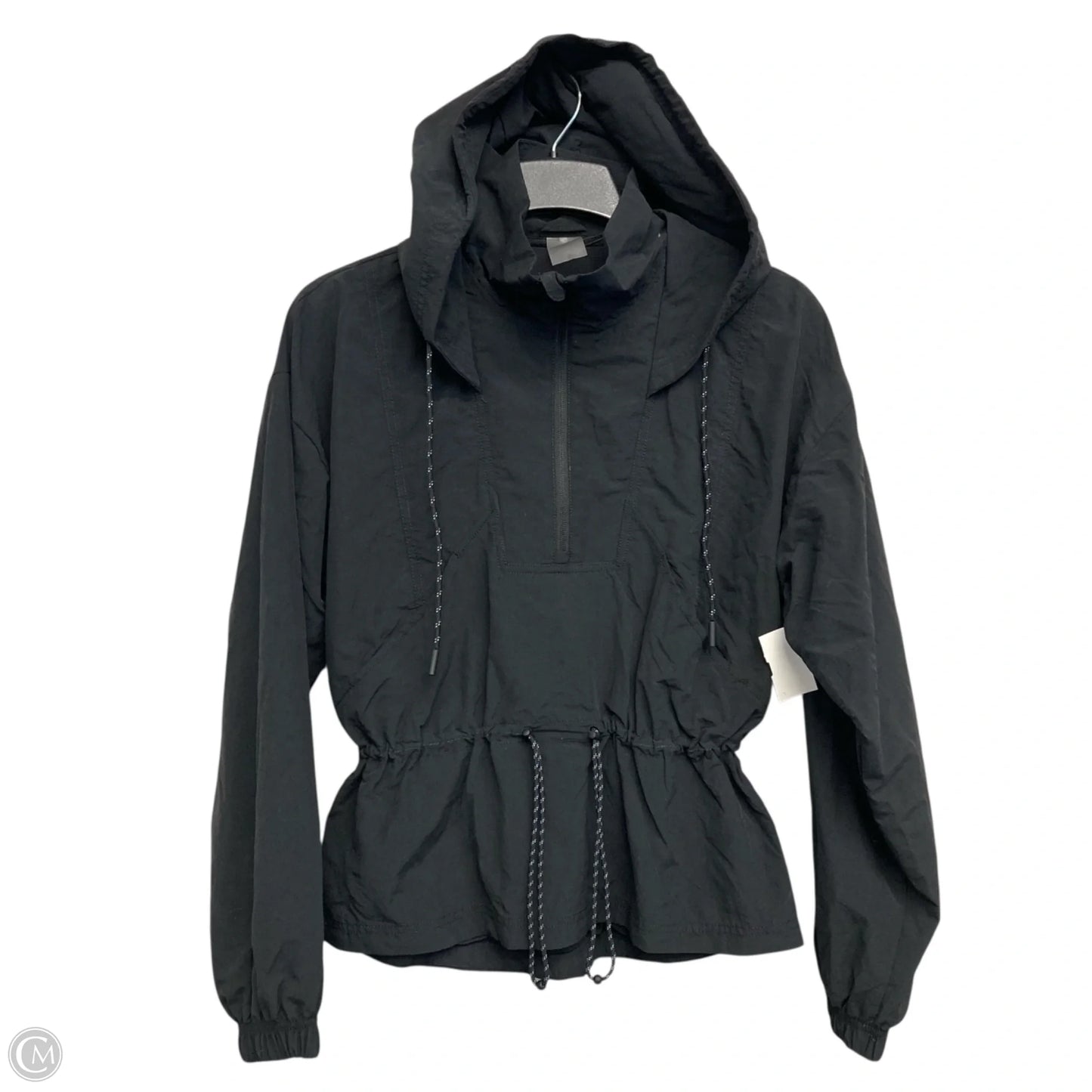 Jacket Windbreaker By Calia In Black, Size: S