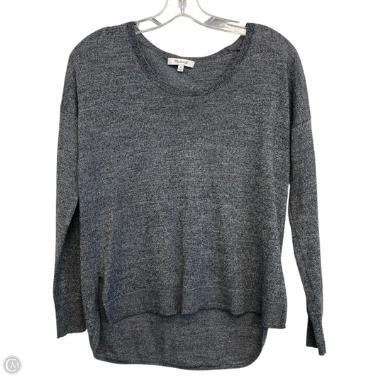 Top Long Sleeve Basic By Madewell In Grey, Size: Xs