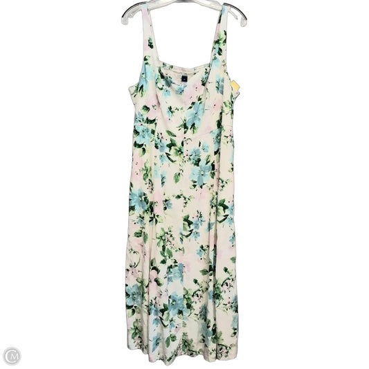 Dress Casual Maxi By Old Navy In Floral Print, Size: Xl