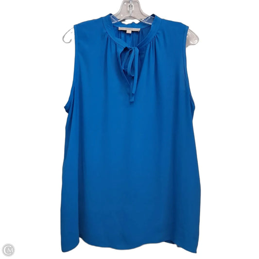 Top Sleeveless Basic By Loft In Blue, Size: Xl