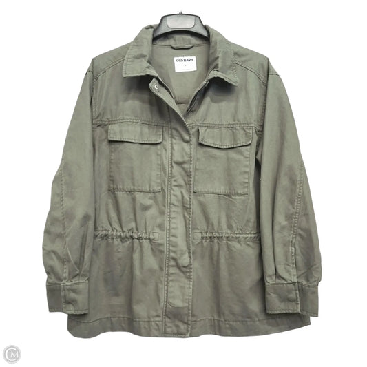 Jacket Utility By Old Navy In Green, Size: M