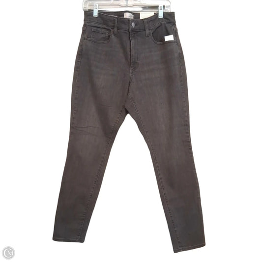 Jeans Skinny By Universal Thread In Grey Denim, Size: 12