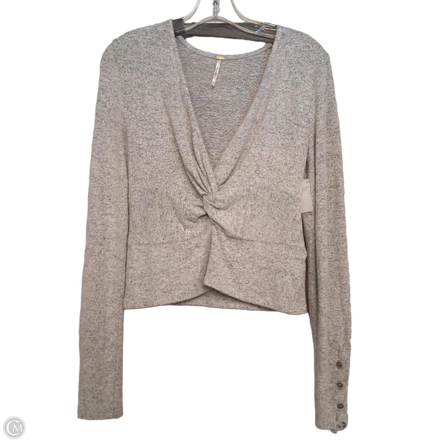 Sweater By Free People In Grey, Size: S
