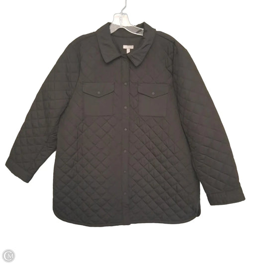 Jacket Puffer & Quilted By Talbots In Black, Size: Xlp
