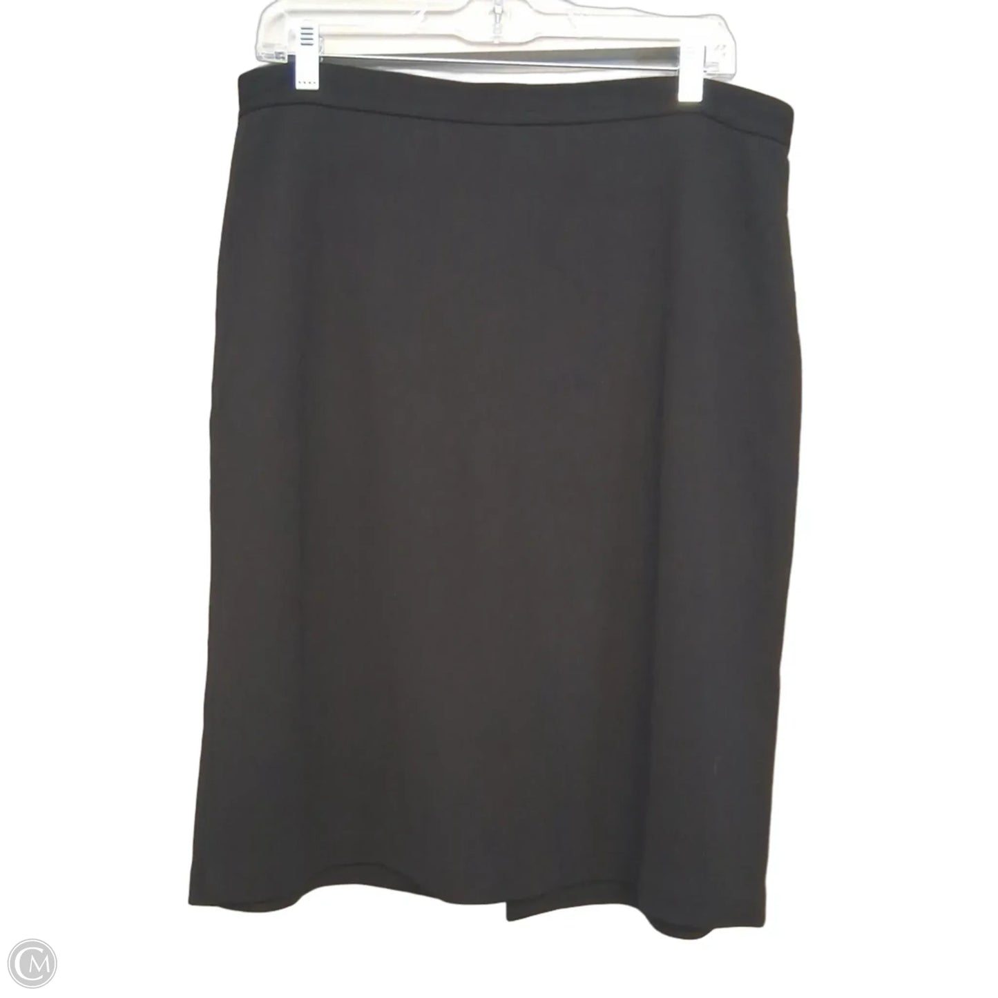 Skirt Midi By St John Knits In Black, Size: 10