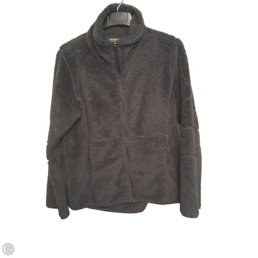 Jacket Fleece By Eddie Bauer In Grey, Size: Xl