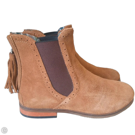 Boots Ankle Flats By DUBLIN In Brown, Size: 6