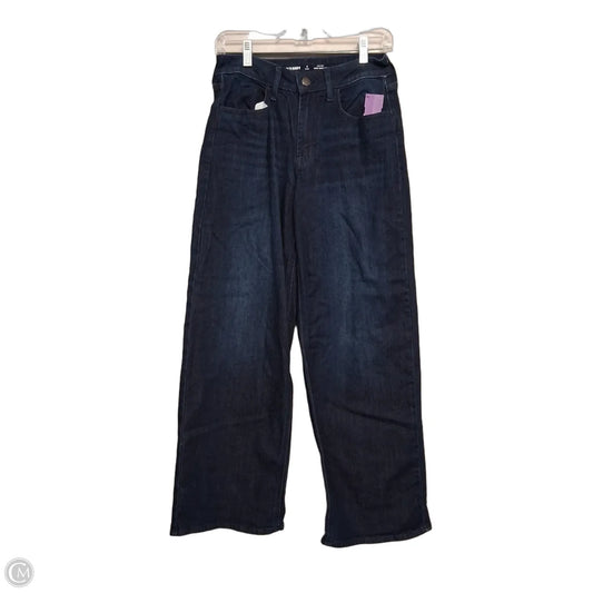 Jeans Wide Leg By Old Navy In Blue Denim, Size: 4