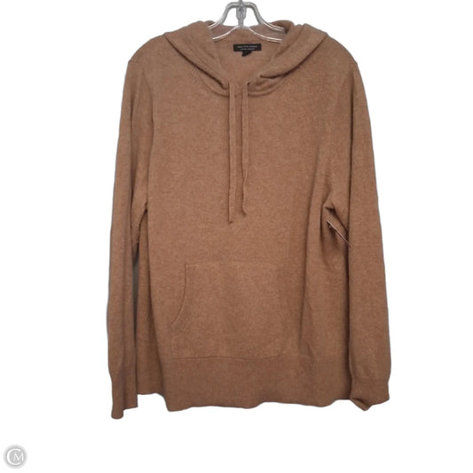 Sweater Cashmere By Saks Fifth Avenue In Tan, Size: Xl