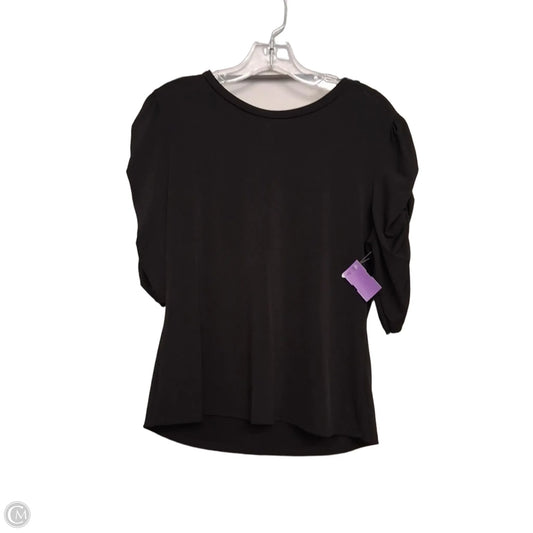 Top 3/4 Sleeve By Cme In Black, Size: L
