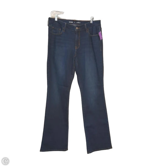 Jeans Boot Cut By Old Navy In Blue Denim, Size: 12