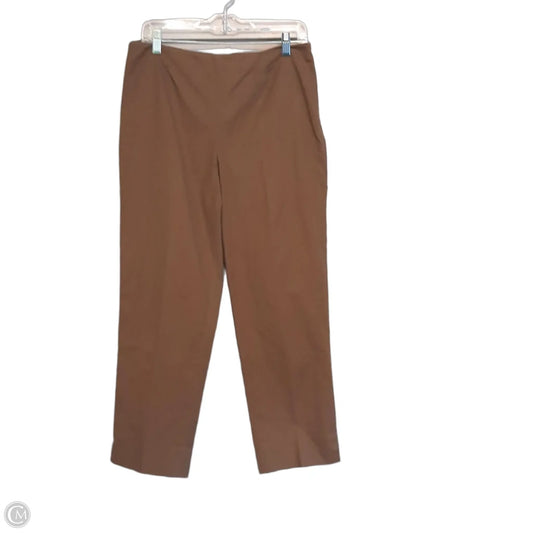 Pants Designer By Lafayette 148 In Brown, Size: 10