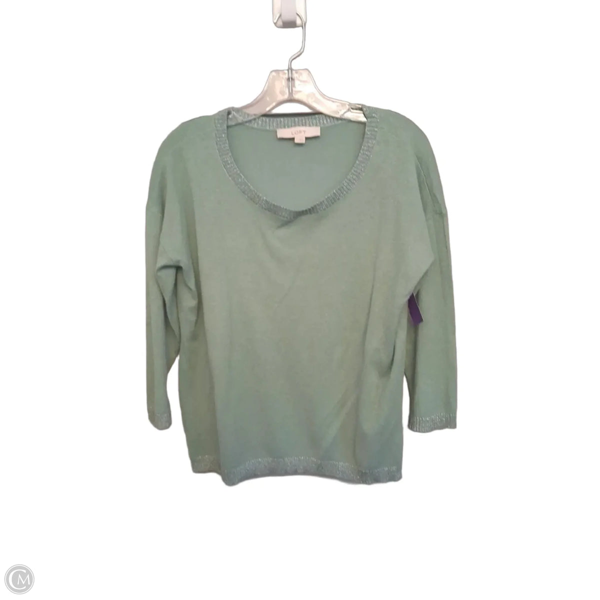 Sweater By Loft In Green, Size: S