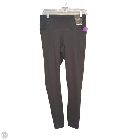 Athletic Leggings By Gapfit In Grey, Size: M