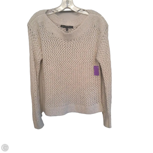 Sweater By White House Black Market In Silver, Size: M