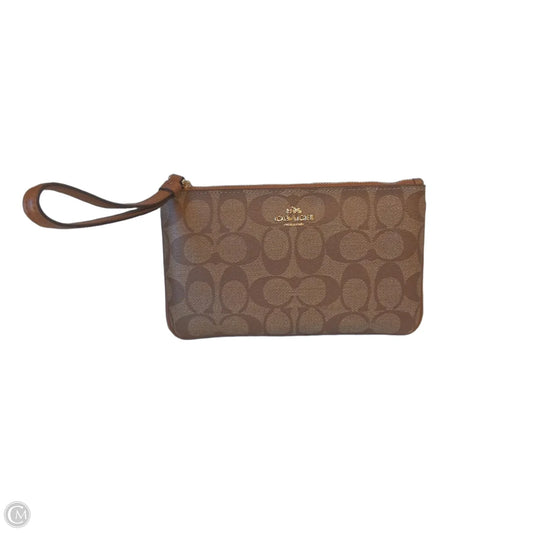 Wristlet Designer By Coach, Size: Small