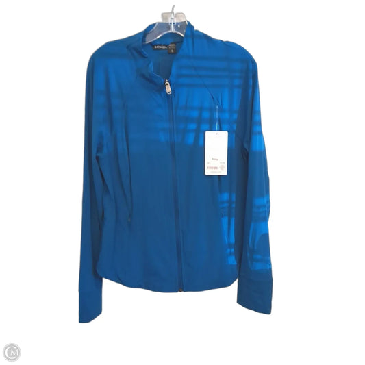 Athletic Jacket By Athleta In Blue, Size: Xl