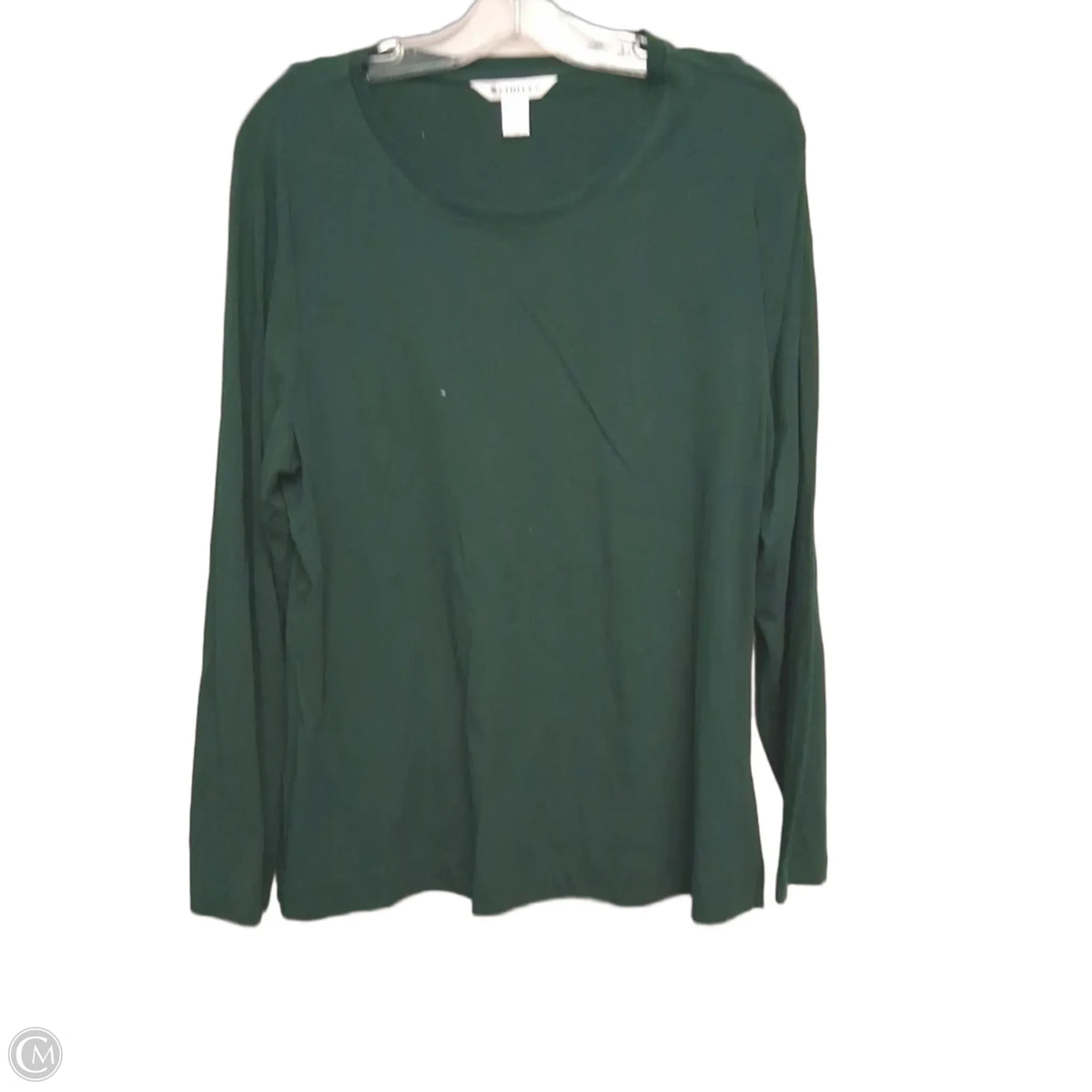 Top Long Sleeve Basic By Athleta In Green, Size: Xl