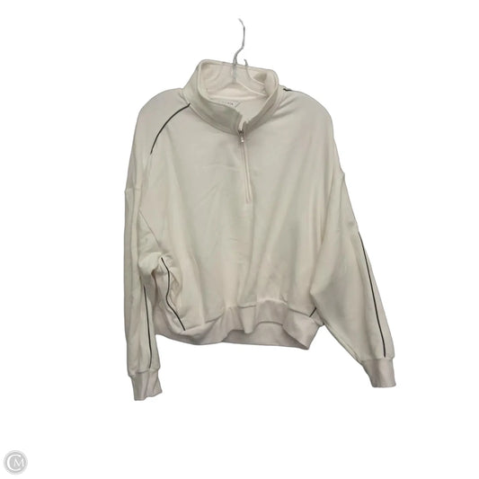 Sweatshirt Crewneck By Athleta In White, Size: Xl