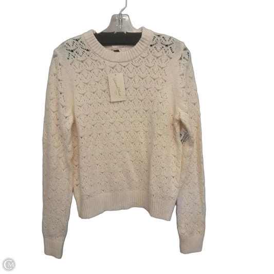 Sweater By Universal Thread In Cream, Size: L