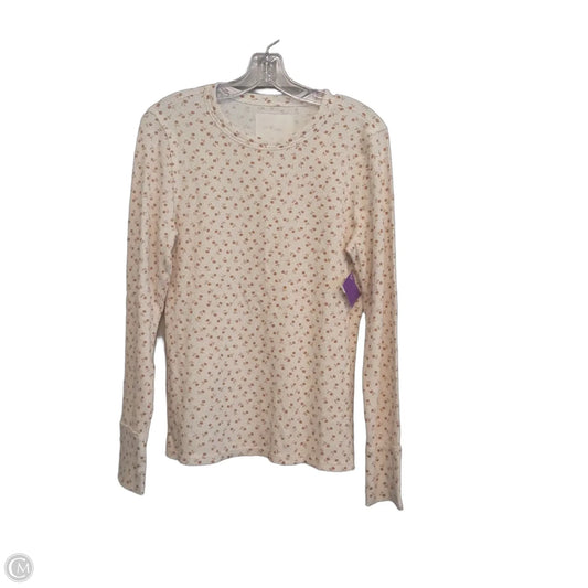 Top Long Sleeve By Aerie In Floral Print, Size: Xl