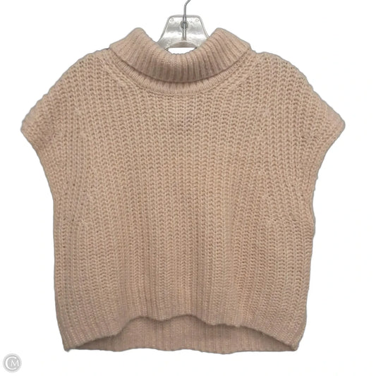 Vest Sweater By Sugar Lips In Cream, Size: Xl