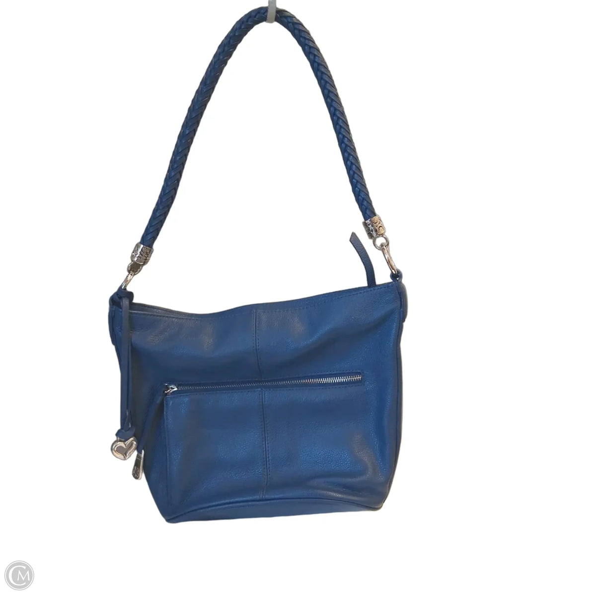 Handbag Leather By Brighton, Size: Medium