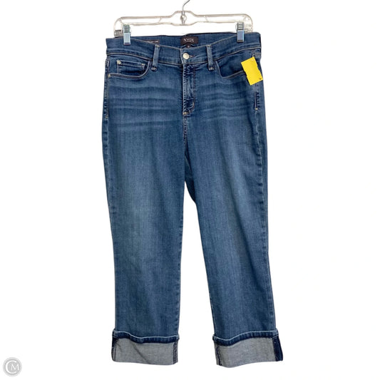 Jeans Cropped By Not Your Daughters Jeans In Blue Denim, Size: 10