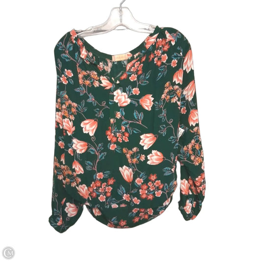 Top Long Sleeve By Altard State In Green, Size: S