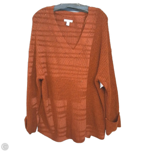 Sweater By Nine West In Brown, Size: 2x