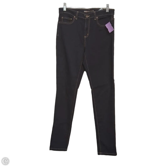 Jeans Skinny By Michael By Michael Kors In Blue Denim, Size: 10