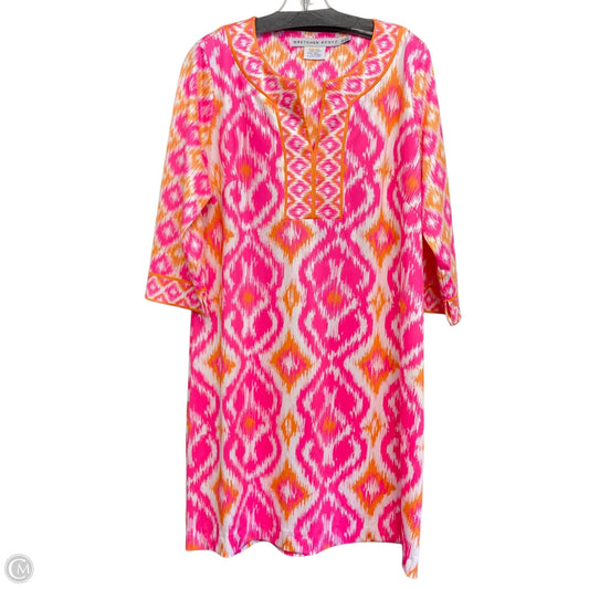 Dress Casual Short By Gretchen Scott In Pink, Size: Xl