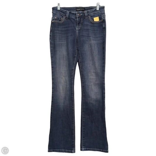 Jeans Boot Cut By Platinum In Blue, Size: 4