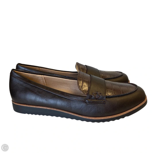 Shoes Flats By Life Stride In Brown, Size: 8