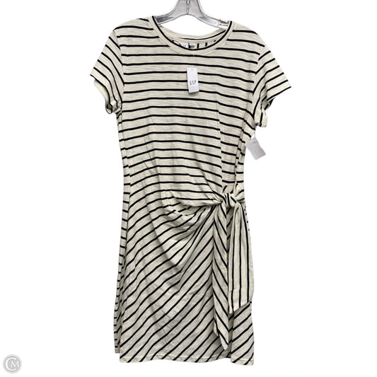 Dress Casual Short By Gap In Striped Pattern, Size: M